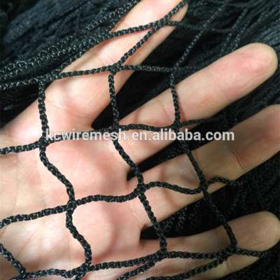 Nylon golf barrier net / HDPE golf fence net / knotless golf safety net