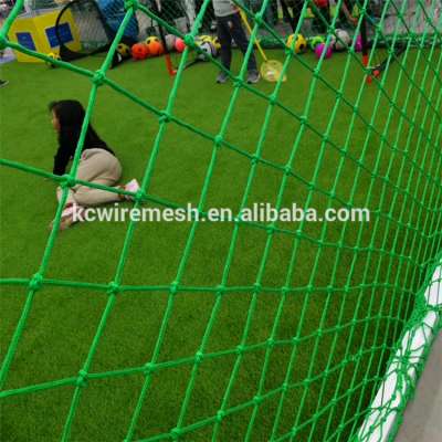 Factory!!!!! Cheap!!!!!! 100% virgin HDPE virgin HDPE playground plastic safety net for children , knotless net